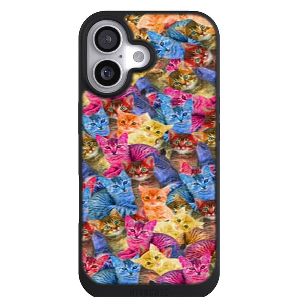Coque iPhone 17 Animaux Haribo chat en folie - MaCoquePerso