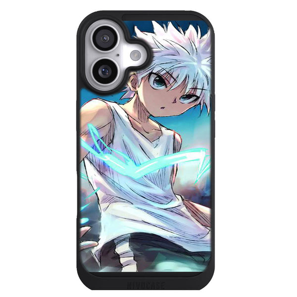 Coque iPhone 17 Manga Hunter X Hunter Kirua Pouvoir De Electricité - MaCoquePerso