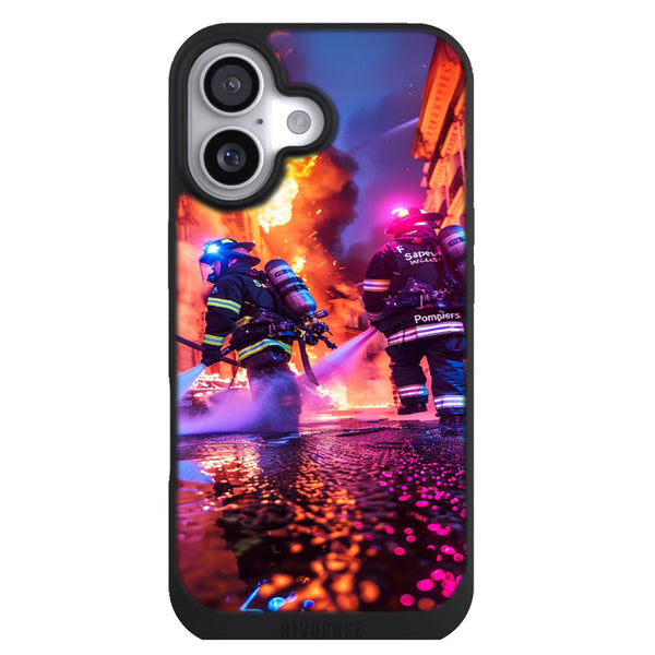 Coque iPhone 17 Pompier Intervention Pompier De Paris Incendie - MaCoquePerso