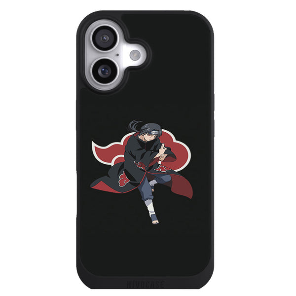 Coque iPhone 17 Manga Itachi Uchiha Akatsuki - MaCoquePerso