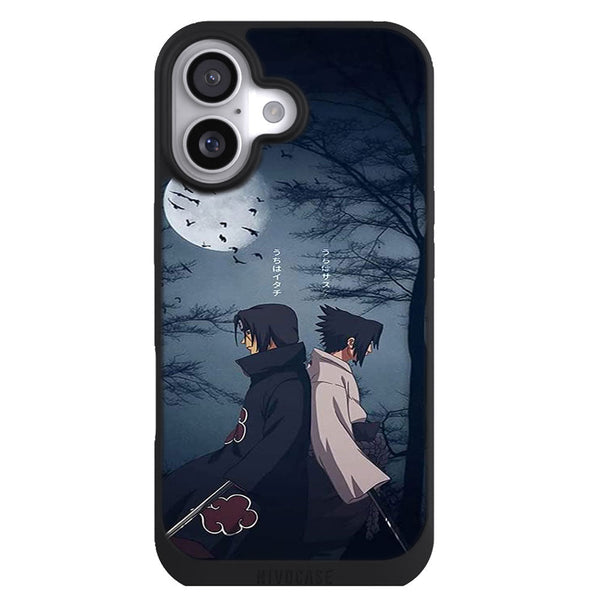 Coque iPhone 17 Manga Itachi and Sasuke Uchiha Naruto Anime Akatsuki Japanese Manga - MaCoquePerso