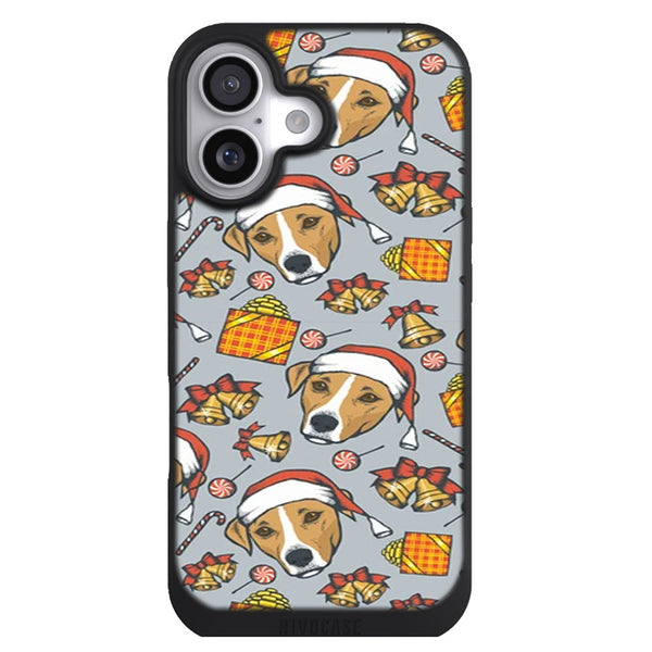 Coque iPhone 17 Animaux Jack Russell Noël Cadeaux de vacances - MaCoquePerso