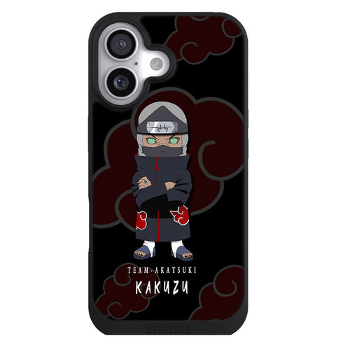 Coque iPhone 17 Manga KAKUZU Akatsuki - MaCoquePerso