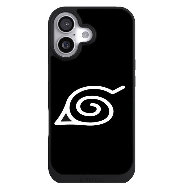 Coque iPhone 17 Manga Konoha Symbol - MaCoquePerso