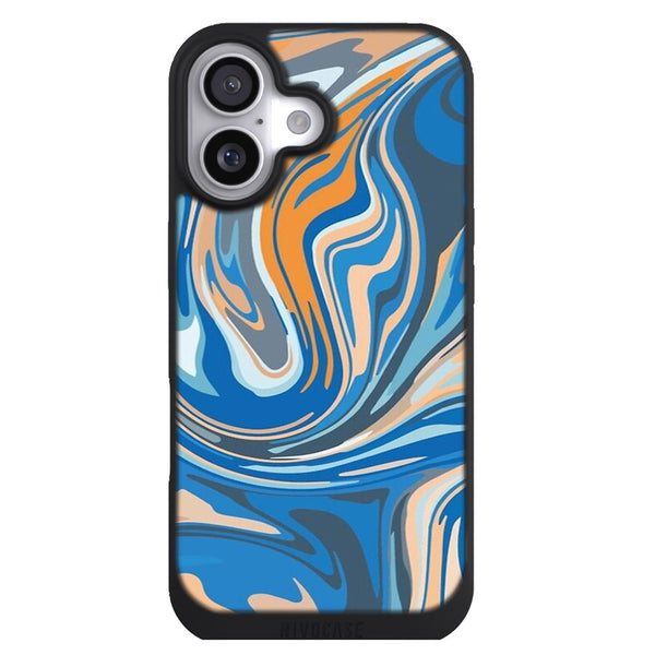 Coque iPhone 17 Aesthetic Liquide coloré - MaCoquePerso
