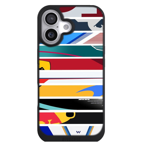 Coque iPhone 17 Aesthetic Livrées de la grille F1 2021 - MaCoquePerso