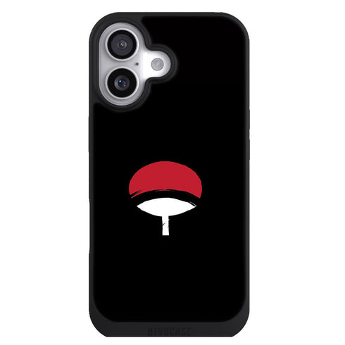 Coque iPhone 17 Manga Logo Sasuke Naruto - MaCoquePerso