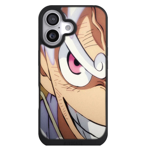 Coque iPhone 17 Manga Luffy Gear 5 - MaCoquePerso