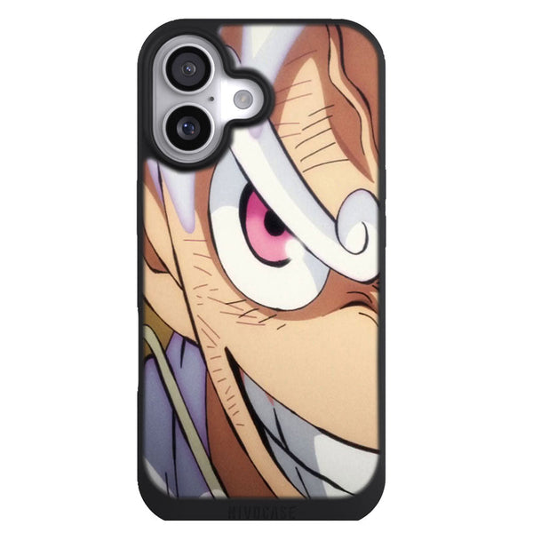 Coque iPhone 17 Manga Luffy Gear 5 - MaCoquePerso