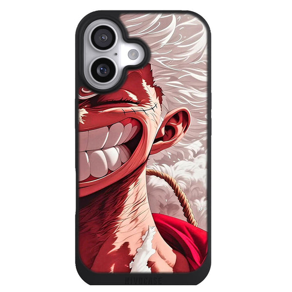 Coque iPhone 17 Manga Luffy nightmare mode - MaCoquePerso