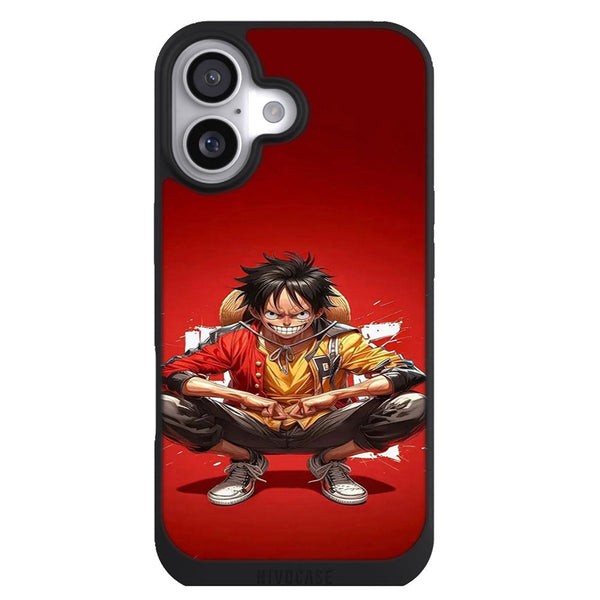 Coque iPhone 17 Manga Luffy smile streetwear - MaCoquePerso