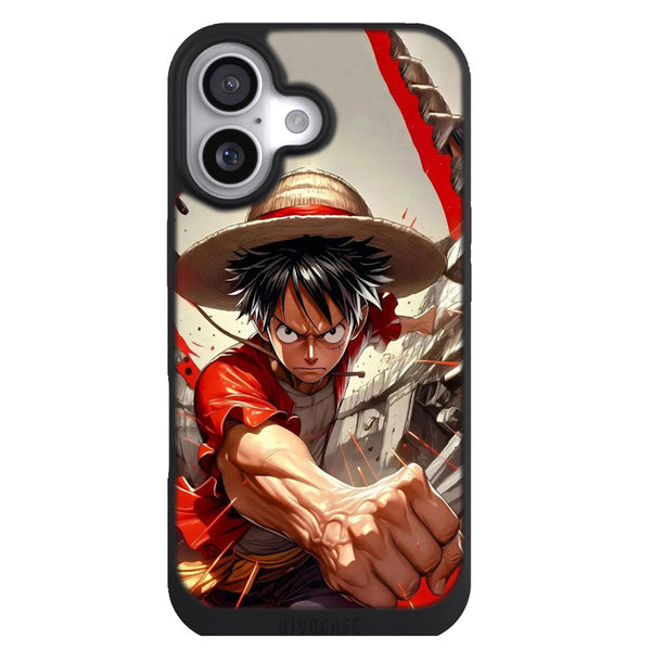 Coque iPhone 17 Manga Luffy style evolution - MaCoquePerso