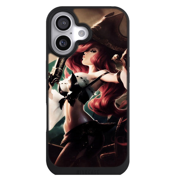 Coque iPhone 17 Manga Manga Girl Pirate - MaCoquePerso