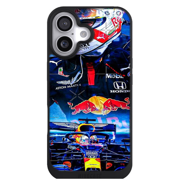 Coque iPhone 17 Vehicules Max Verstappen fond d'écran - MaCoquePerso