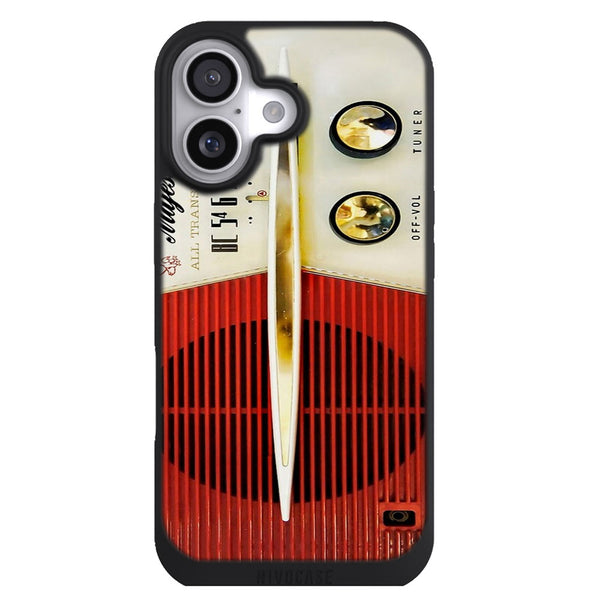 Coque iPhone 17 Aesthetic Mon Grand Père Old Radio - MaCoquePerso