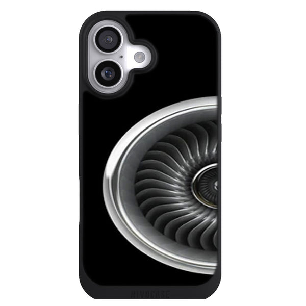 Coque iPhone 17 Vehicules Moteur d'avion de ligne commercial à turbine B 737 - MaCoquePerso