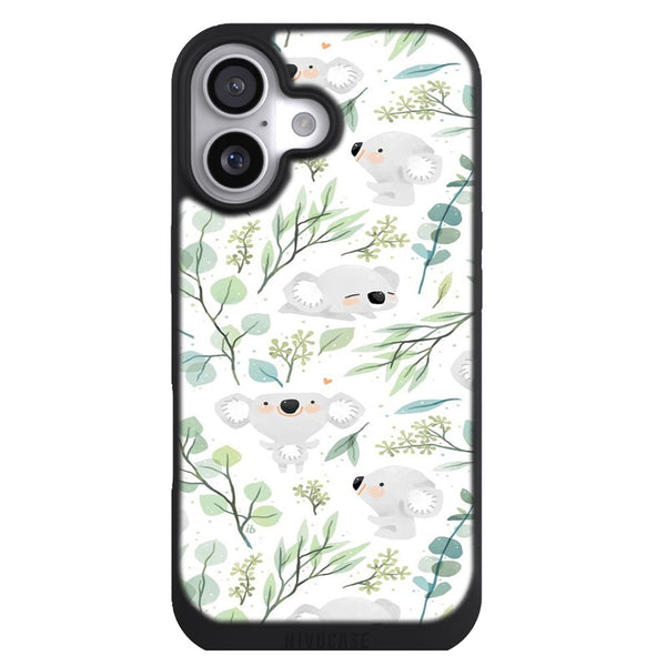 Coque iPhone 17 Aesthetic Motif Koala et Eucalyptus - MaCoquePerso