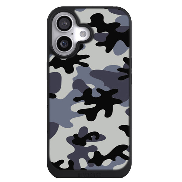 Coque iPhone 17 Aesthetic Motif de camouflage noir - MaCoquePerso
