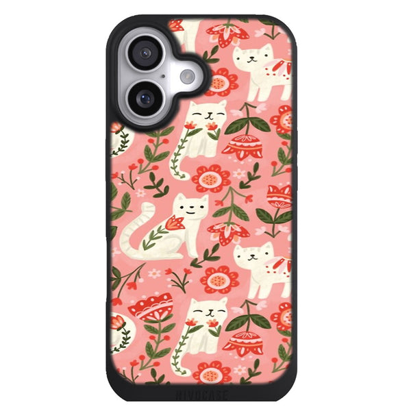 Coque iPhone 17 Animaux Motif de chat folklorique - MaCoquePerso