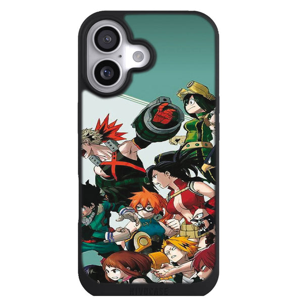 Coque iPhone 17 Manga My Her Academia fight adn - MaCoquePerso