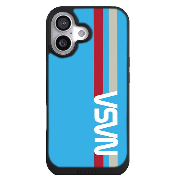 Coque iPhone 17 Aesthetic NASA rétro - MaCoquePerso