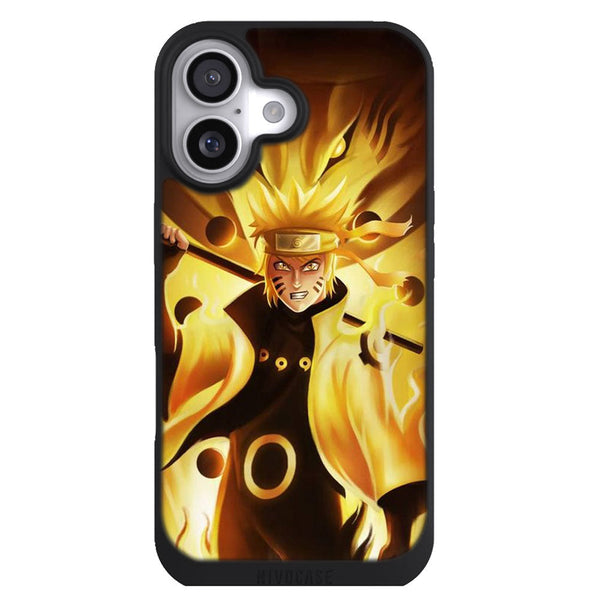 Coque iPhone 17 Manga Naruto Chakra Kyubi - MaCoquePerso