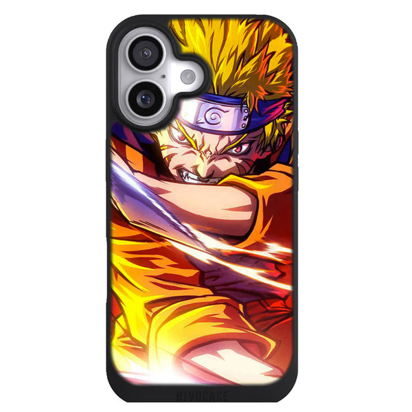 Coque iPhone 17 Manga Naruto Influence de Kyubi - MaCoquePerso