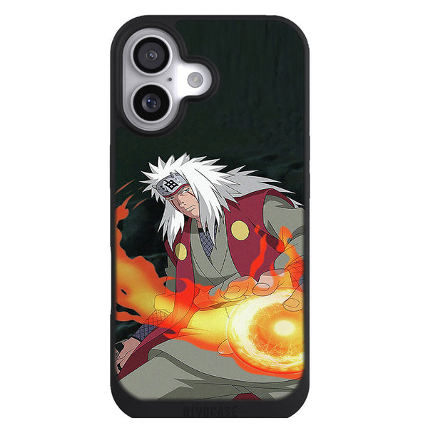 Coque iPhone 17 Manga Naruto Jiraiya Rasengan - MaCoquePerso
