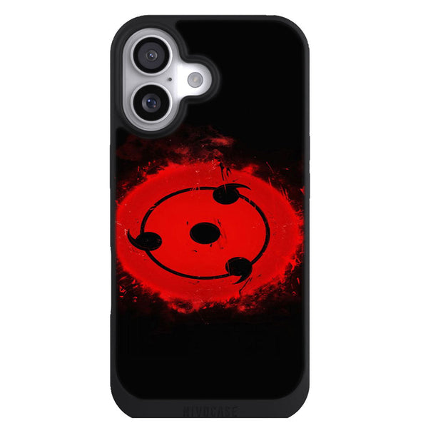 Coque iPhone 17 Manga Naruto Mangekyou Sharingan - MaCoquePerso