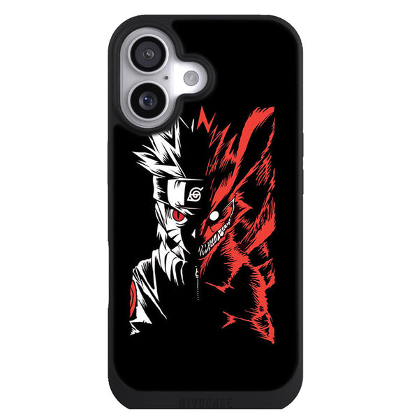 Coque iPhone 17 Manga Naruto Vs Kyubi (Renard démon à 9 Queues) - MaCoquePerso