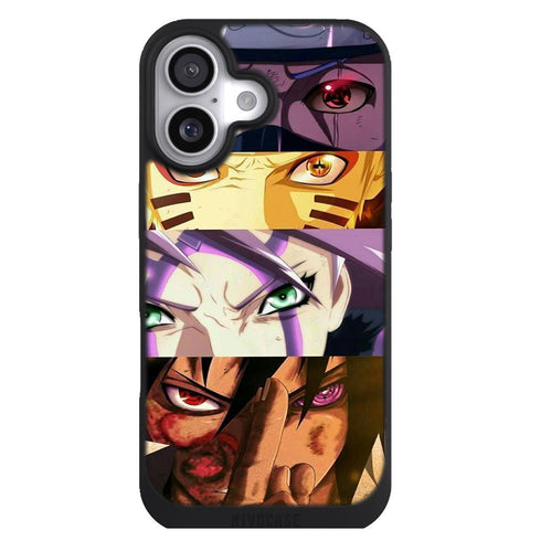 Coque iPhone 17 Manga Naruto Regards - MaCoquePerso