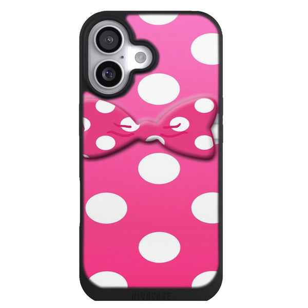 Coque iPhone 17 Aesthetic Noeud rose - MaCoquePerso