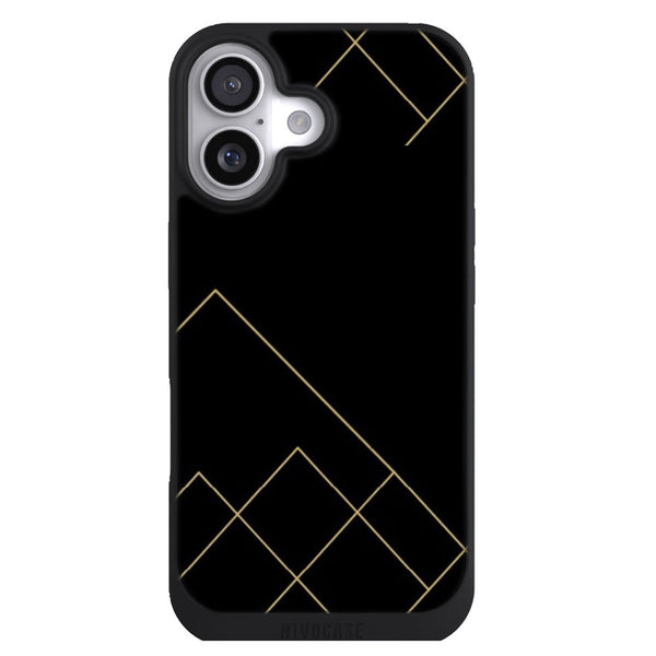 Coque iPhone 17 Aesthetic Noir pierre sarcelle profonde - MaCoquePerso