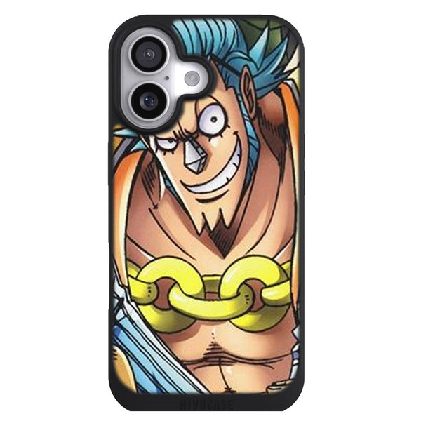 Coque iPhone 17 Manga One Piece Franky Cyborg - MaCoquePerso