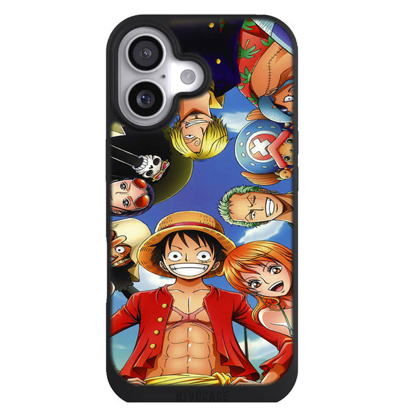 Coque iPhone 17 Manga One Piece Pirate Team - MaCoquePerso