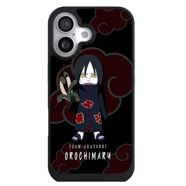 Coque iPhone 17 Manga Orochimaru Akatsuki - MaCoquePerso