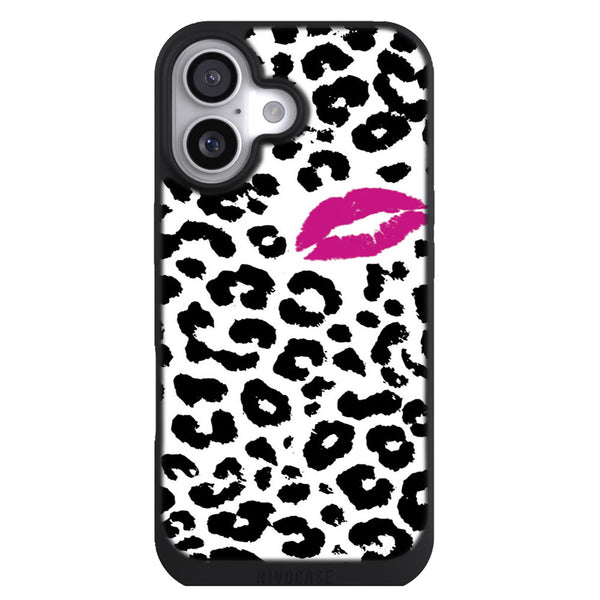 Coque iPhone 17 Aesthetic Panthere Kiss - MaCoquePerso