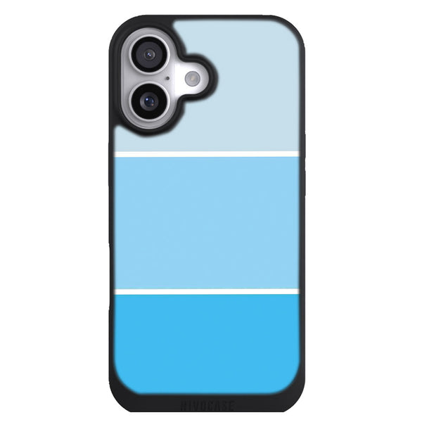 Coque iPhone 17 Aesthetic Pastel Bleu - MaCoquePerso