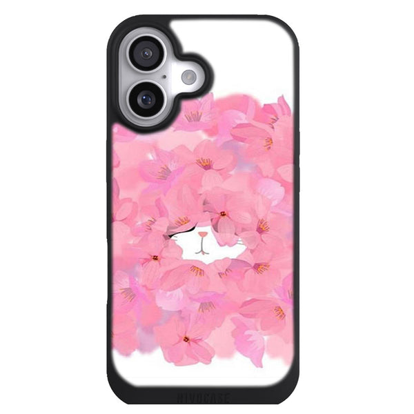 Coque iPhone 17 Animaux Pinky Cat - MaCoquePerso