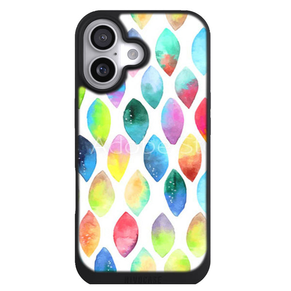 Coque iPhone 17 Aesthetic Plumes Watercolors - MaCoquePerso