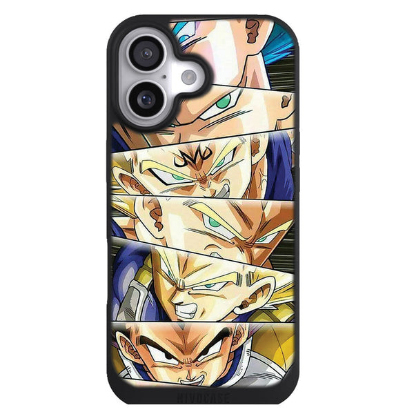Coque iPhone 17 Manga Regard Vegeta - MaCoquePerso