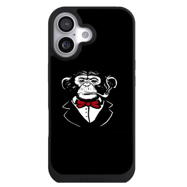 Coque iPhone 17 Animaux SINGE MAFIA - MaCoquePerso