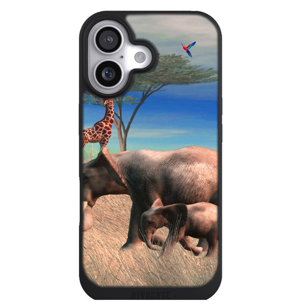 Coque iPhone 17 Animaux Safari - MaCoquePerso
