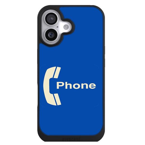 Coque iPhone 17 Adolescent Signe de téléphone payant Vintage - MaCoquePerso