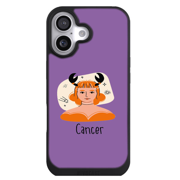 Coque iPhone 17 Zodiac Signe du Cancer - MaCoquePerso