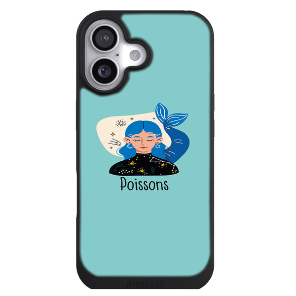 Coque iPhone 17 Zodiac Signe du Poisson - MaCoquePerso
