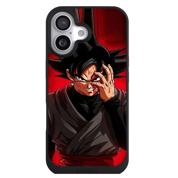 Coque iPhone 17 Manga Son Goku Black - MaCoquePerso