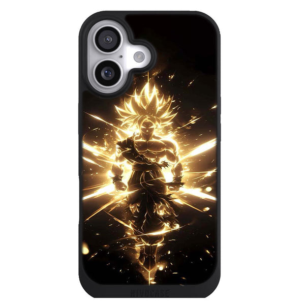 Coque iPhone 17 Manga Son Goku Transformation - MaCoquePerso