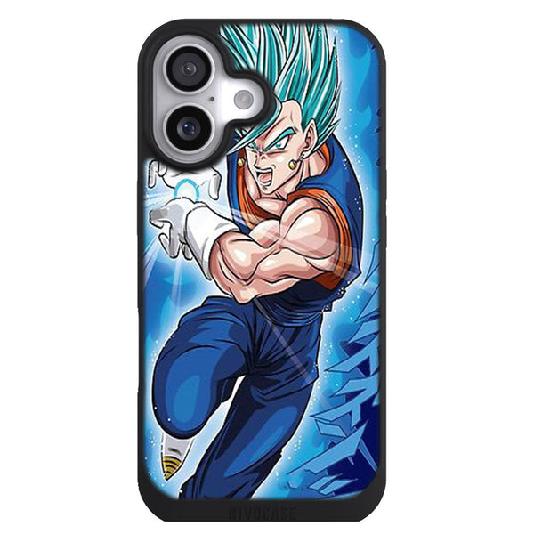 Coque iPhone 17 Manga Super Vegeta Bleu - MaCoquePerso