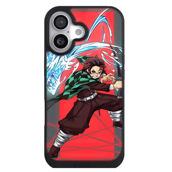Coque iPhone 17 Manga Tanjiro Dragon Phone - MaCoquePerso